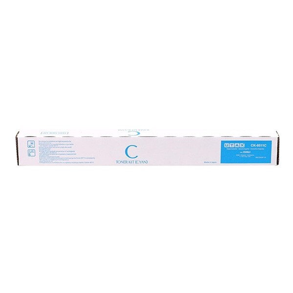 Utax originál toner 1T02L7CUT0, cyan, 12000str., CK-8511C, Utax 2506 Ci, O, azurová