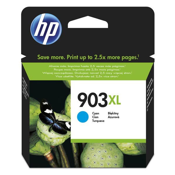 HP originál ink T6M03AE, HP 903XL, cyan, 825str., 9.5ml, high capacity, HP Officejet 6962,Pro 6960,6961,6963,6964,6965,6966, azurová HP originál ink T6M03AE, HP 903XL, cyan, 825str., 9.5ml, high capacity, HP Officejet 6962,Pro 6960,6961,6963,6964,6965,6966, azurová