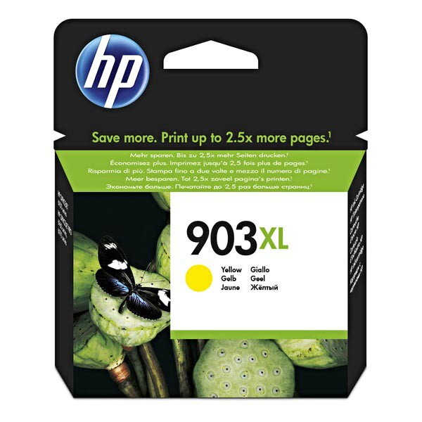 HP originál ink T6M11AE, HP 903XL, yellow, 825str., 9.5ml, high capacity, HP Officejet 6962,Pro 6960,6961,6963,6964,6965,6966, žltá