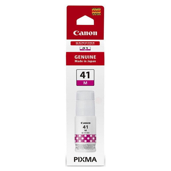 Canon originál ink 4544C001, magenta, 7700str., 70ml, GI-41 M, Canon PIXMA G1420, G2420, G2460, G3420, G3460, purpurová