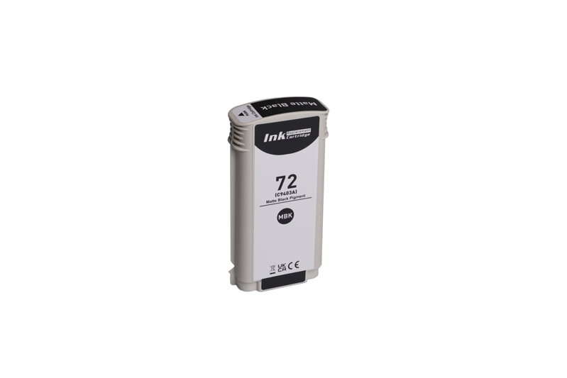 Renovovaná atramentová náplň C9403A, no.72, 130ml listov pre tlačiarne HP (Orink bulk), matte, matt black