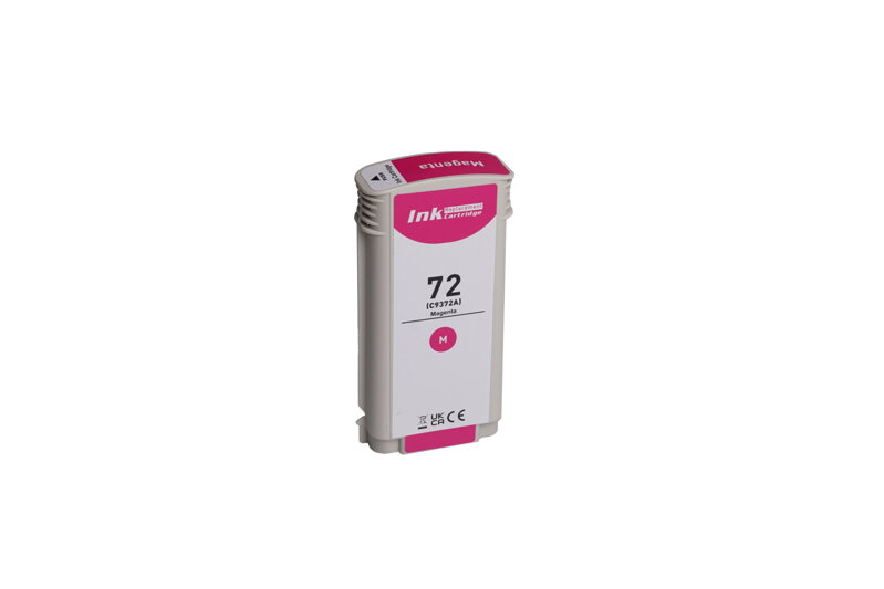 Renovovaná atramentová náplň C9372A, no.72, 130ml listov pre tlačiarne HP (ORINK BULK), purpurová