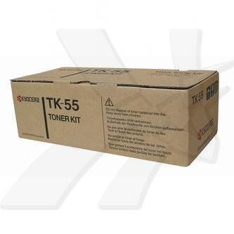 Kyocera originál toner TK55, black, 15000str., 370QC0KX, obsahuje odpadovú nádobku, Kyocera FS-1920, O, čierna