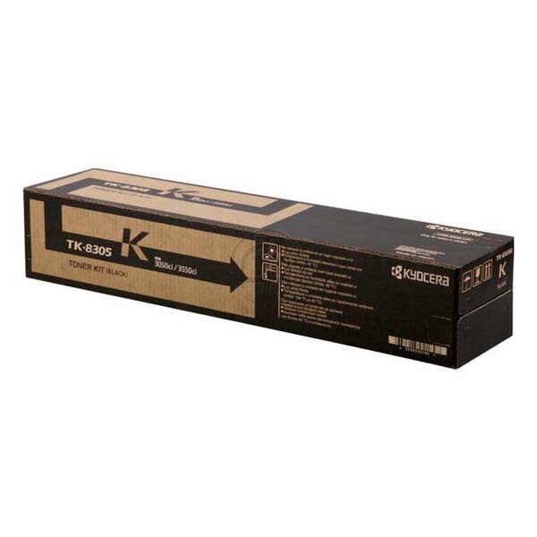 Kyocera originál toner TK8305K, black, 25000str., 1T02LK0NL0, Kyocera TASKalfa 3050ci,3051ci,3550ci,3551ci, O, čierna