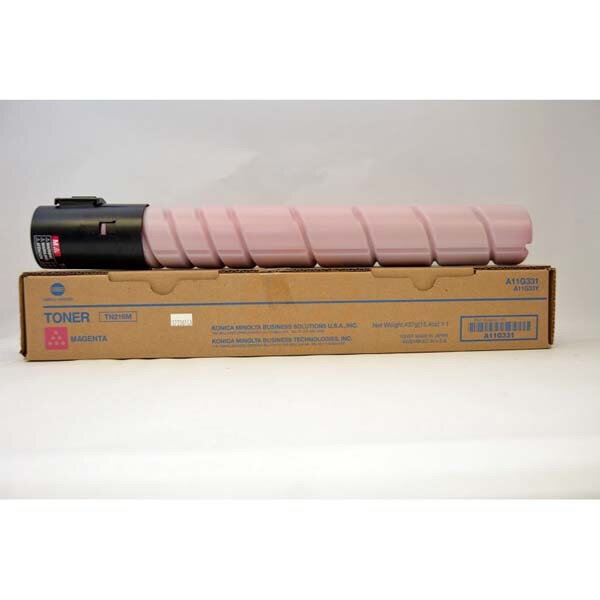 Konica Minolta originál toner TN216M, magenta, 26000str., A11G351, Konica Minolta Bizhub C220, O, purpurová