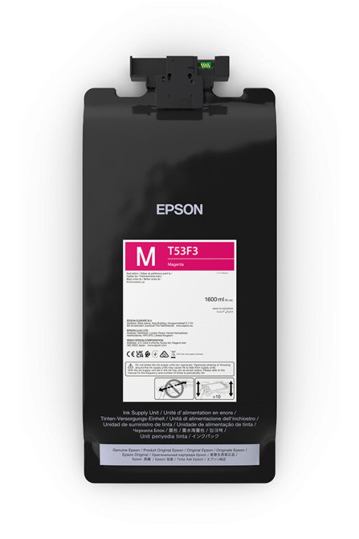Epson originál ink C13T53F30N, magenta, purpurová