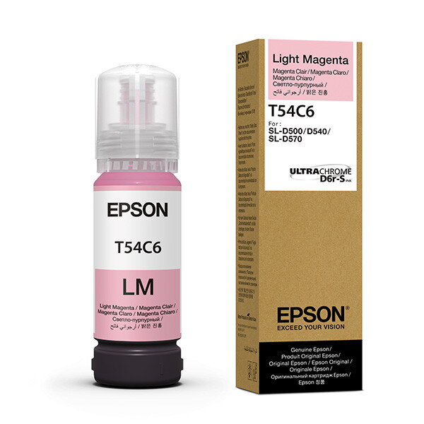 Epson originál ink C13T54C620, light magenta, light magenta