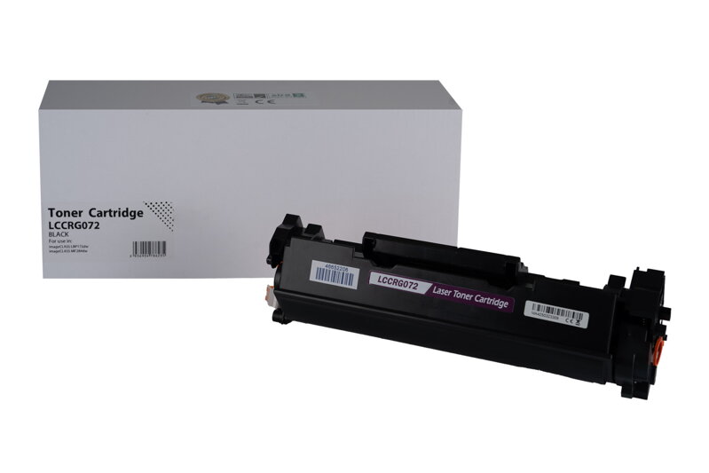 Kompatibilná tonerová náplň 5647C002, CRG072, , 1400 listov pre tlačiarne Canon (Orink White Box), čierna