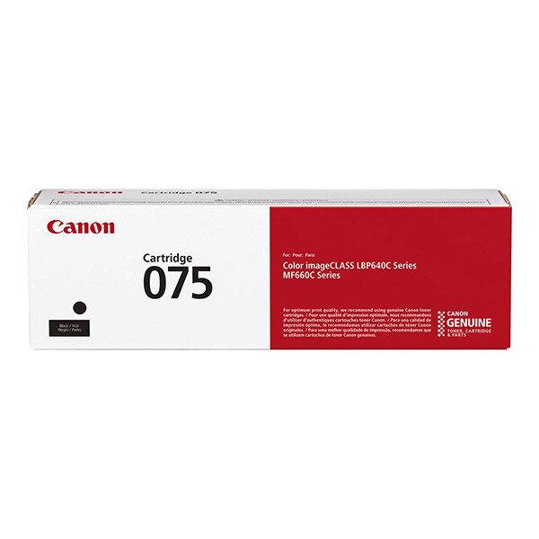 Canon originál toner 075 BK, 6365C002, black, 1400str., čierna
