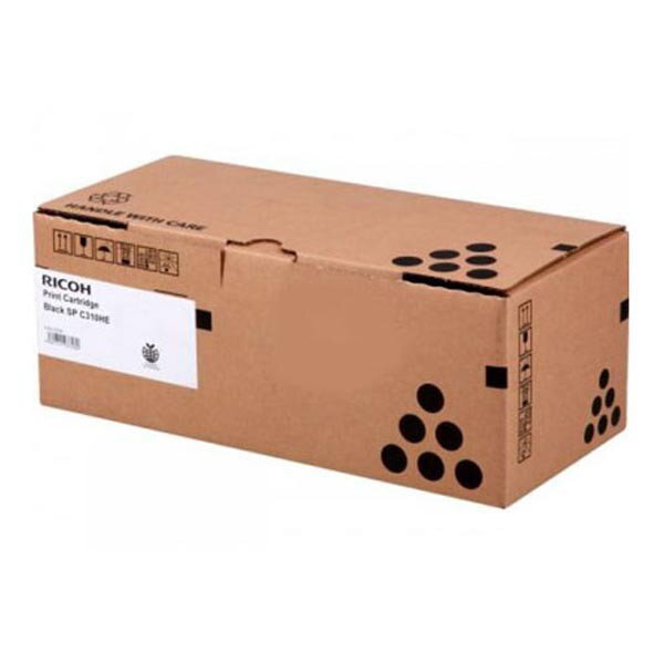 Ricoh originál toner 406348, 407638, black, 2500str., low capacity, Ricoh SP C310, C311, C312, SP C231, C232, O, čierna