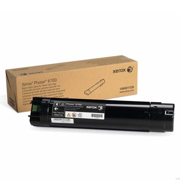 Xerox originál toner 106R01526, black, 18000str., Xerox Phaser 6700, O, čierna