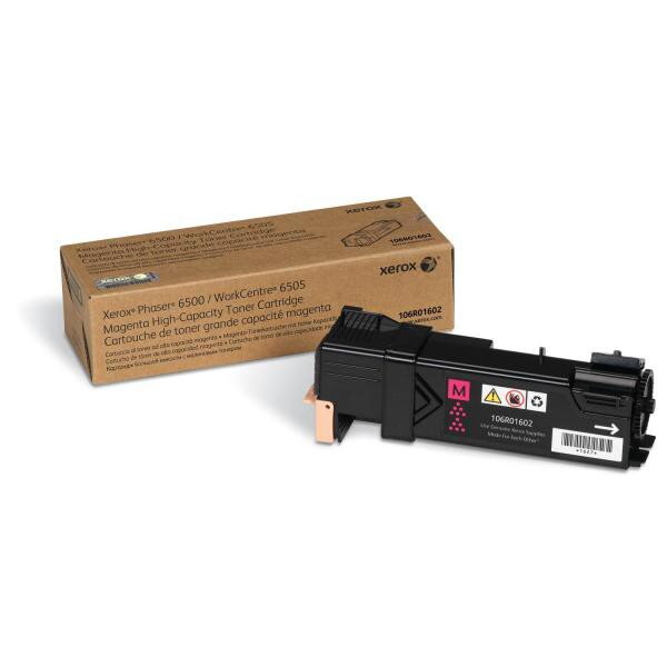 Xerox originál toner 106R01602, magenta, 2500str., Xerox Phaser 6500, 6505, O, purpurová Xerox originál toner 106R01602, magenta, 2500str., Xerox Phaser 6500, 6505, O, purpurová