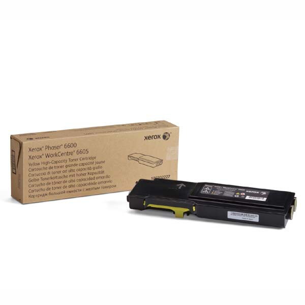 Xerox originál toner 106R02235, yellow, 6000str., Xerox Phaser 6600, WorkCentre 6605, O, žltá