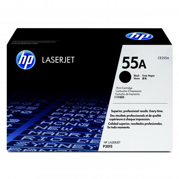 HP originál toner CE255A, black, 6000str., HP 55A, HP LaserJet P3015, LaserJet Pro 500 MFP M521dn, O, čierna HP originál toner CE255A, black, 6000str., HP 55A, HP LaserJet P3015, LaserJet Pro 500 MFP M521dn, O, čierna