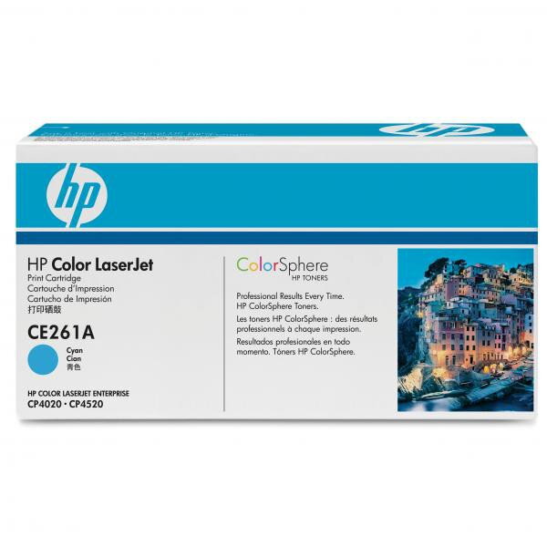 HP originál toner CE261A, cyan, 11000str., HP 648A, HP Color LaserJet CP4025, CP4525, O, azurová HP originál toner CE261A, cyan, 11000str., HP 648A, HP Color LaserJet CP4025, CP4525, O, azurová