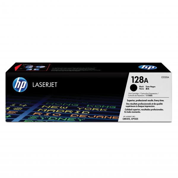 HP originál toner CE320A, black, 2000str., HP 128A, HP LaserJet Pro CP1525n, 1525nw, CM1415fn, 1415fnw, O, čierna HP originál toner CE320A, black, 2000str., HP 128A, HP LaserJet Pro CP1525n, 1525nw, CM1415fn, 1415fnw, O, čierna