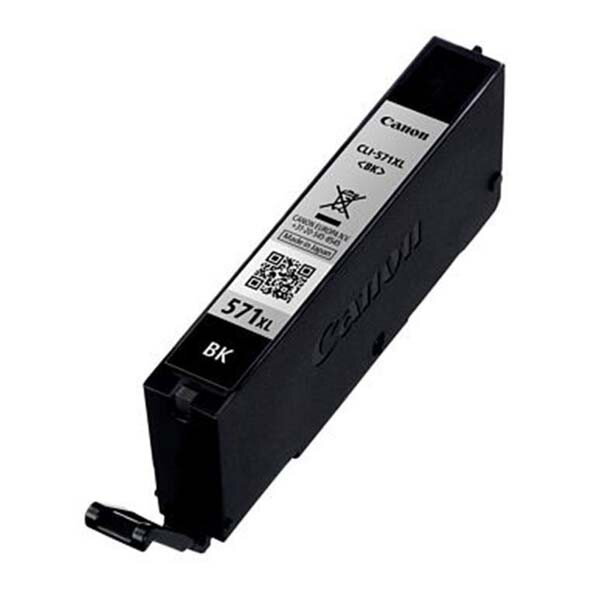 Canon originál ink 0331C001, black, 11ml, CLI571BK XL, high capacity, Canon PIXMA MG5750, MG5751, MG5752, MG5753, MG7750, MG77, čierna Canon originál ink 0331C001, black, 11ml, CLI571BK XL, high capacity, Canon PIXMA MG5750, MG5751, MG5752, MG5753, MG7750, MG77, čierna