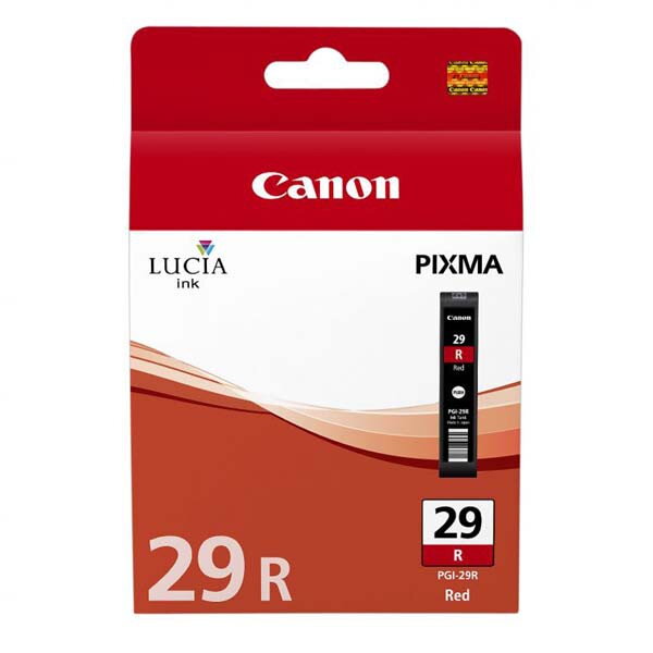 Canon originál ink PGI29R, red, 4878B001, Canon PIXMA Pro 1, červená Canon originál ink PGI29R, red, 4878B001, Canon PIXMA Pro 1, červená
