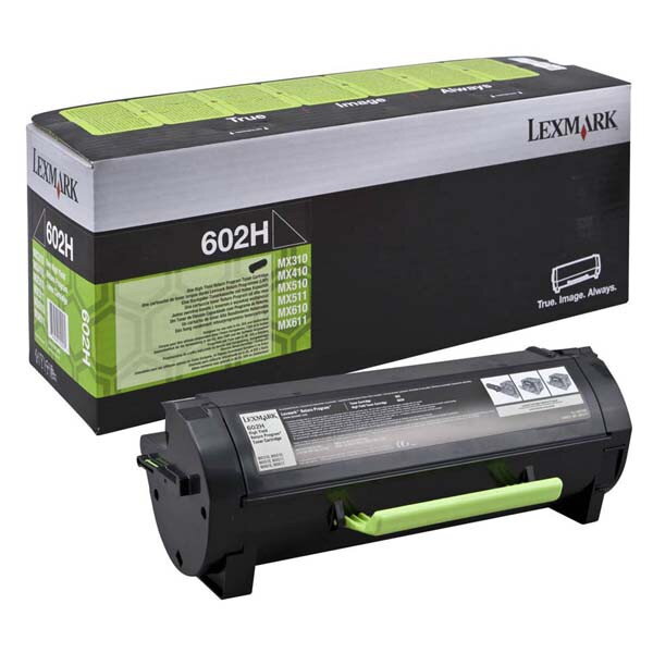 Lexmark originál toner 60F2H00, black, 10000str., 602H, high capacity, return, Lexmark MX611de, MX511de, MX410de, MX611dhe, MX511d, čierna