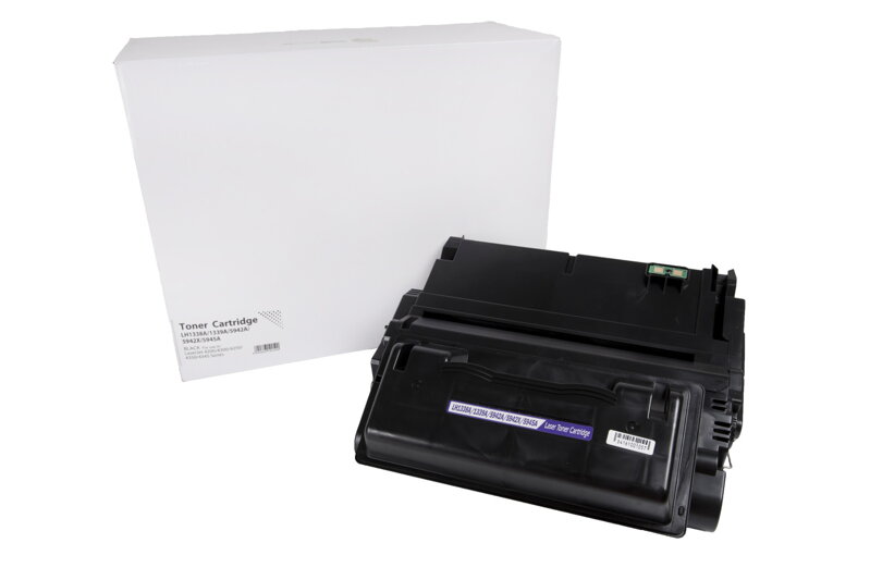 HP kompatibilná tonerová náplň Q5942X / Q1338A / Q1339A / Q5945A, 20000 listov (Orink white box), čierna HP kompatibilná tonerová náplň Q5942X / Q1338A / Q1339A / Q5945A, 20000 listov (Orink white box), čierna