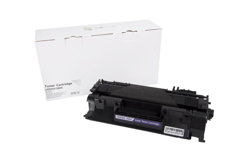 HP kompatibilná tonerová náplň CE505A / CF280A, 3479B002, CRG719, 2700 listov (Orink white box), čierna HP kompatibilná tonerová náplň CE505A / CF280A, 3479B002, CRG719, 2700 listov (Orink white box), čierna