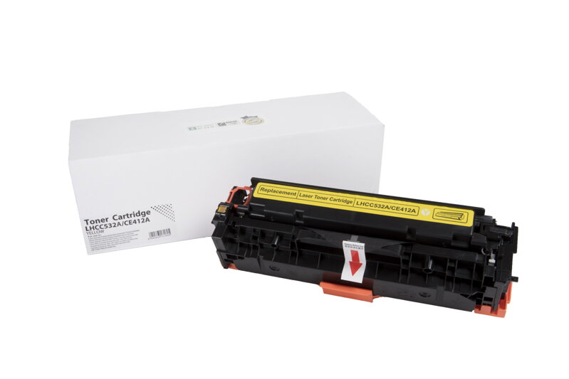 HP kompatibilná tonerová náplň CC532A / CE412A / CF382A, 2659B002, CRG718, 2800 listov (Orink white box), žltá HP kompatibilná tonerová náplň CC532A / CE412A / CF382A, 2659B002, CRG718, 2800 listov (Orink white box), žltá