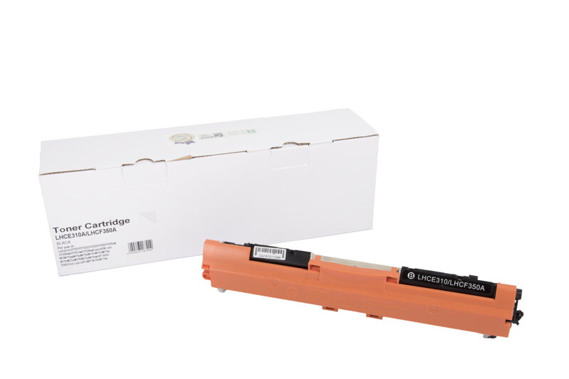 HP kompatibilná tonerová náplň CE310A / CF350A, 4370B002, CRG729, 1200 listov (Orink white box), čierna HP kompatibilná tonerová náplň CE310A / CF350A, 4370B002, CRG729, 1200 listov (Orink white box), čierna