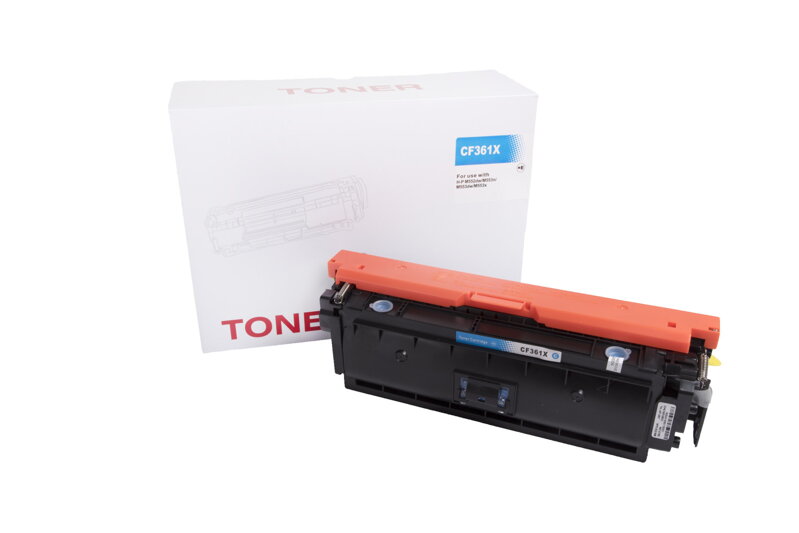 HP kompatibilná tonerová náplň CF361X, 508X, 0459C001, CRG040H, 9500 listov, azurová HP kompatibilná tonerová náplň CF361X, 508X, 0459C001, CRG040H, 9500 listov, azurová