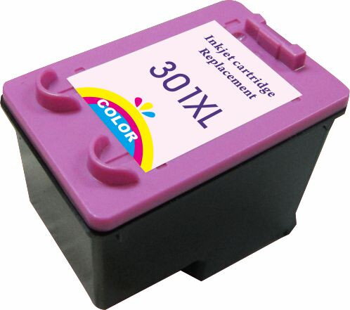 HP renovovaná atramentová náplň CH564EE, no.301XL, 18ml (BULK), V1, farebná HP renovovaná atramentová náplň CH564EE, no.301XL, 18ml (BULK), V1, farebná