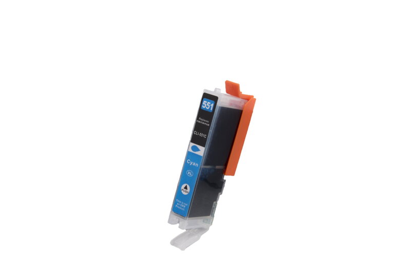 Canon kompatibilná atramentová náplň 6444B001, CLI551C XL, 12ml (BULK), azurová Canon kompatibilná atramentová náplň 6444B001, CLI551C XL, 12ml (BULK), azurová