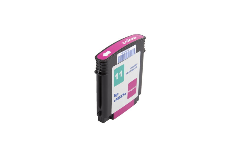 HP kompatibilná atramentová náplň C4837A, no.11, 28ml (BULK), purpurová HP kompatibilná atramentová náplň C4837A, no.11, 28ml (BULK), purpurová