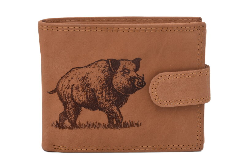 Pánska peňaženka MERCUCIO natural vzor 1 diviak celý 2911927