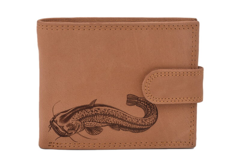 Pánska peňaženka MERCUCIO natural vzor 6 sumec celý 2911927